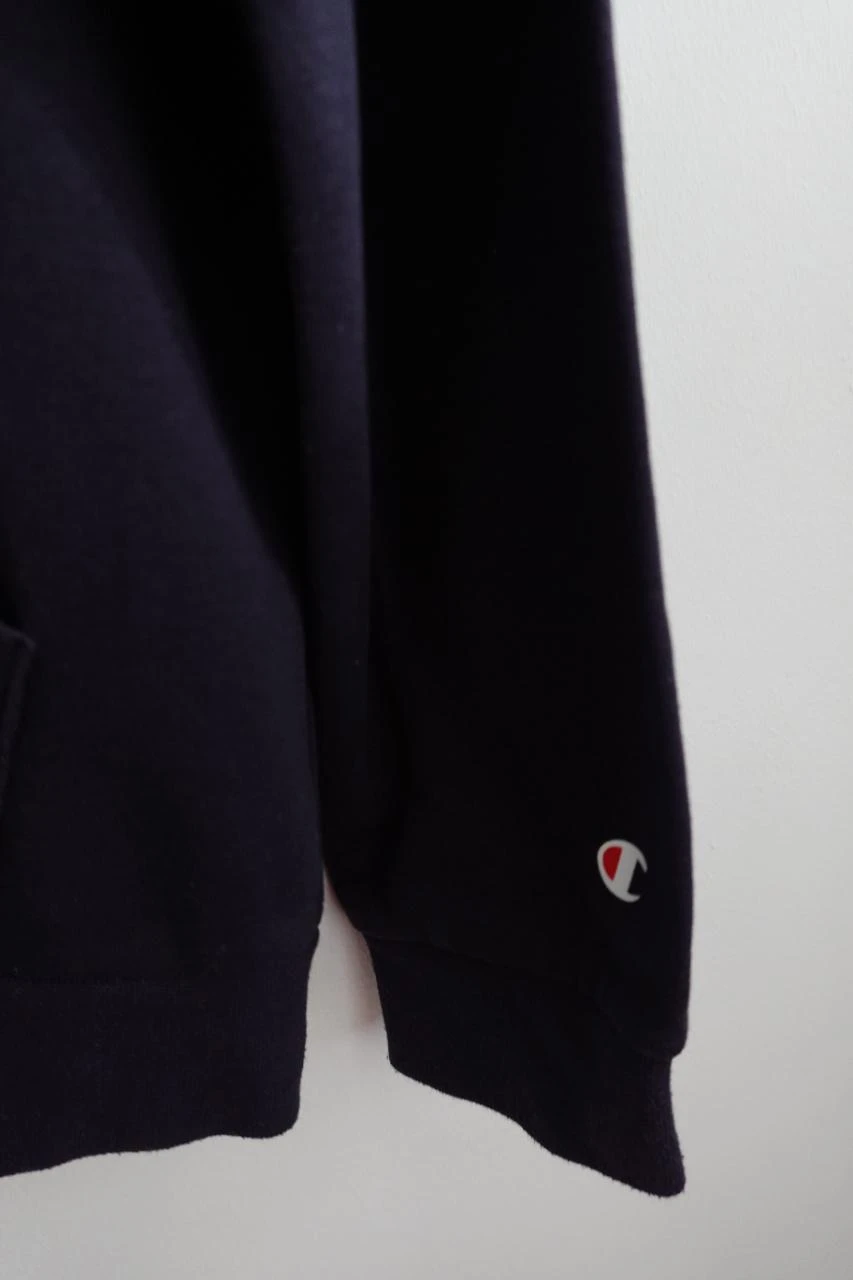 Champion full-zip navy blue youth hoodie size 13-14 years – photo 5